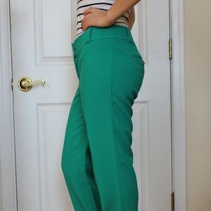Green Business Casual Dress Pants from Loft - 2